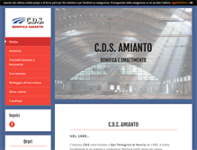 Tablet Screenshot of cdsamianto.com